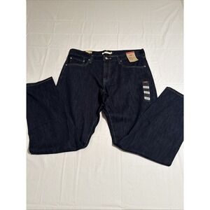 JEANS STRAIGHT LEVIS Premium Women 32X30  Mid Rise‎ Middy  NWT